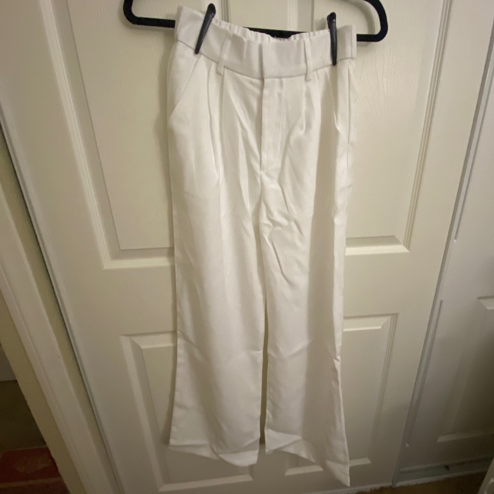 White Corduroy Pants